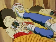 SSJ Vegeta rips off Android 19's hands (DBZ Kai)