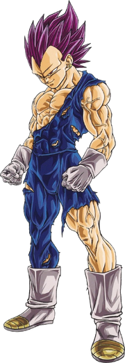 Vegeta's Ultra Ego transformation