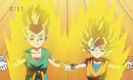 Trunks and Goten transformed into a Super Saiyan Full Power in Dragon Ball Super