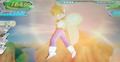 Kid Vegeta prepares a Galick Beam in Dragon Ball Heroes