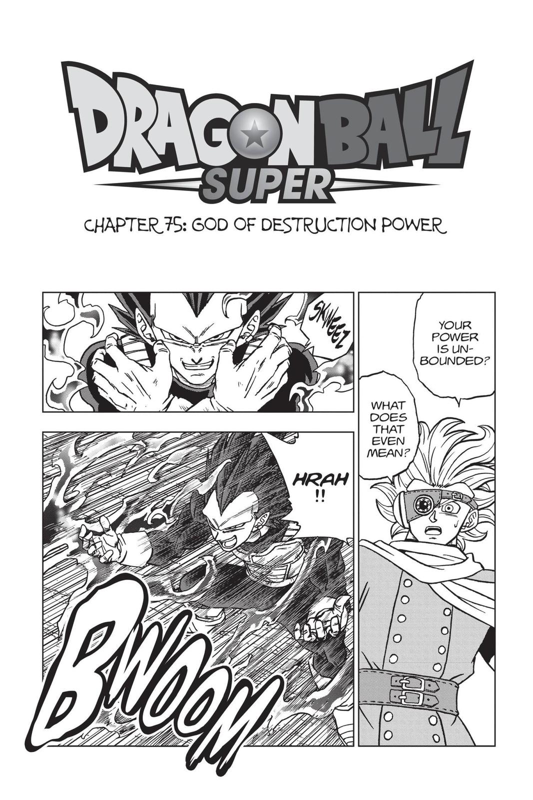 List of Dragon Ball Super manga chapters, Dragon Ball Wiki