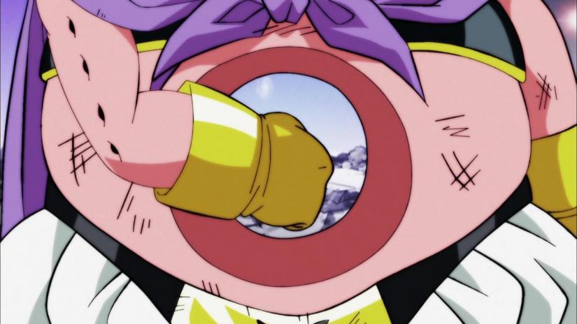 Dragon Ball Super Episode 79: Universe 9's Basil the Kicker VS Universe  7's Majin Buu!