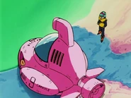 Bulma's Capsule Corporation submarine