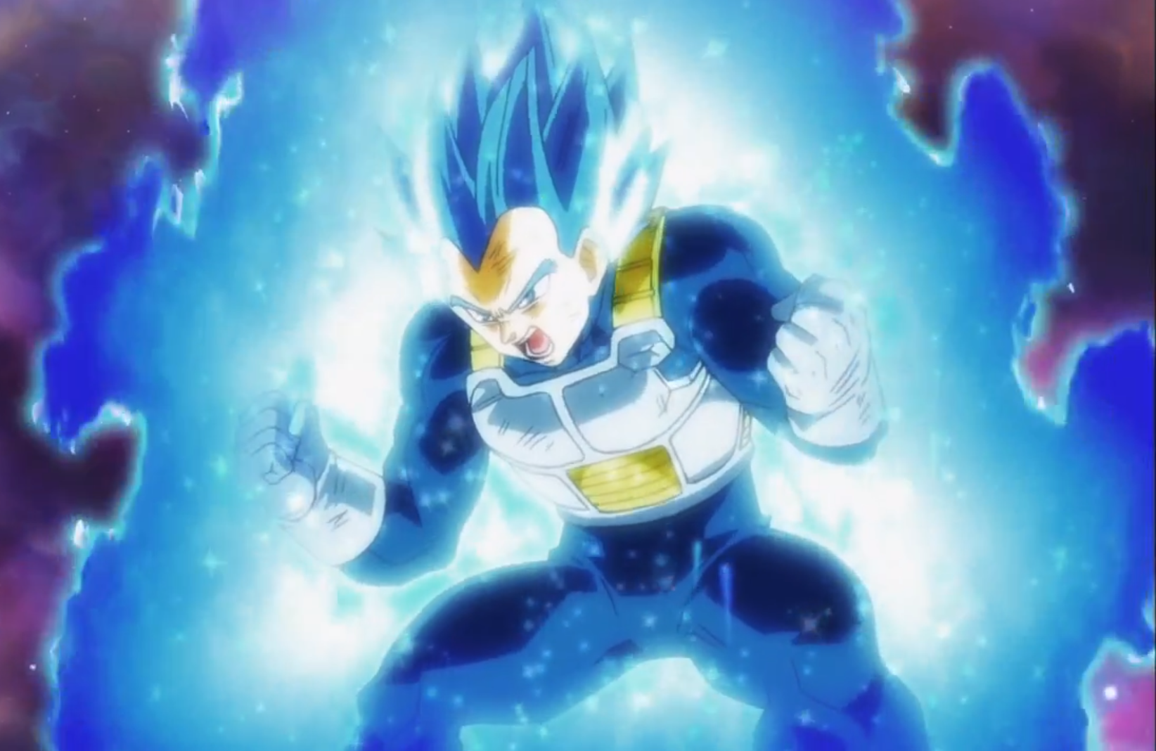 Vegueta y Goku Super Saiyajin Blue Evolution  Personajes de dragon ball,  Super saiyajin, Goku super saiyajin