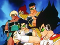 Prince Vegeta with his men (flashback)