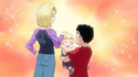 Android 18 with her family