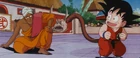 Nam claiming he did not expect Goku's tail tripping