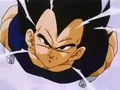 Vegeta flying