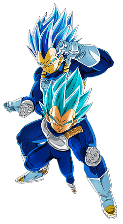 Vegeta ssj blue evolution/Goku ssj blue kaio-ken : r/DragonballLegends