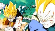 Goku and Vegeta Destroying A Cooler Clone (Return of Cooler)