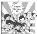 Bardock and his team doing the Ginyu Force's pose in Episode of Bardock SD