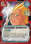 The Ultimate Sacrifice card in the Bandai CCG