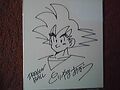Akira Toriyama Autograph 18 by goku6384