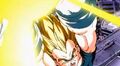 Vegeta attacks Hirudegarn with a charged Ki Blast in Wrath of the Dragon