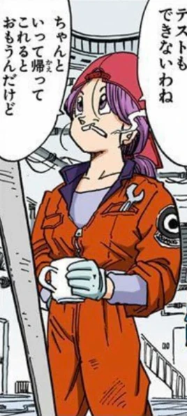 Bulma del futuro manga