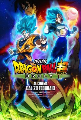 Locandina Dragon Ball Super Broly