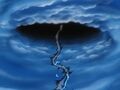 The inter-dimensional rift to Hell is opened by Hell Fighter 17 and Android 17