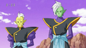 Gowasu and Zamasu observing