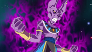 Beerus releases power