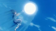 Vegito charges the Big Bang Kamehameha