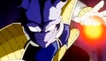 Cui begins to blast at Vegeta
