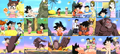 Kid Goku turns Great Ape in the Dr. Slump remake