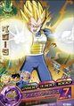 A Super Saiyan Vegeta card for Dragon Ball Heroes