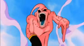 Super Buu after being hit by the Super Ghost Kamikaze