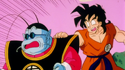 Yamcha and King Kai surprised