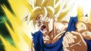 Super Saiyan Goku in Resurrection F flashback