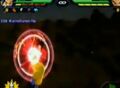 Super Saiyan 4 Goku charges a 10x Kamehameha