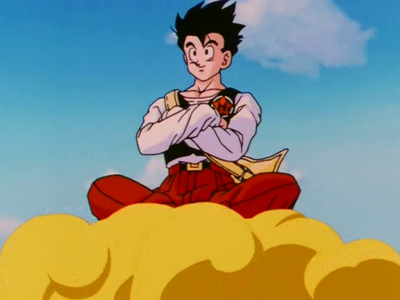 Goku Flying Nimbus GIF - Goku Flying Nimbus Kid Goku - Discover & Share GIFs