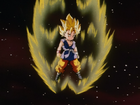 Goku turns Super Saiyan in Dragon Ball GT