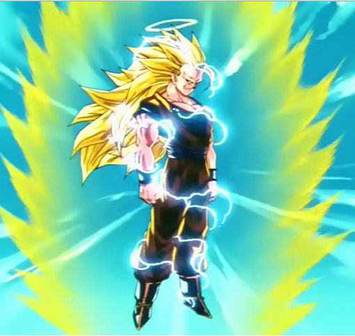 Boiling Power] Super Saiyan 3 Goku This is Super Saiyan 3!