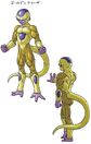 Golden Frieza Tori art VolF version