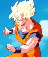 Goku justo antes de enfrentarse a los cell jr