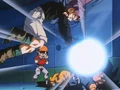 PitalBusterCannon2.png (546 KB) Baby-possessed Trunks threatens Goku