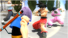 Tien, Future Trunks, Goku, and Yamcha