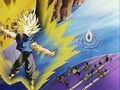 Future Trunks turns Super Saiyan