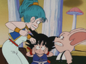 Bulma gets mad at Oolong
