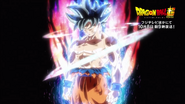 New Form Goku as he appears in the Dragon Ball Super One hour special