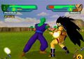 Piccolo punching Raditz