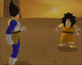 Vegeta and Yajirobe