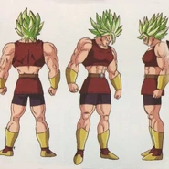 Arte conceptual de Kale (Devastadora) de Tadayoshi Yamamuro.