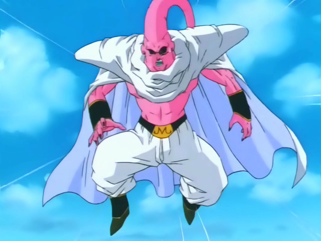 dragon ball z saga do Majin Boo parte 2 chichi bate em Majin Boo 