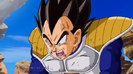 Vegeta after his tail is cut off by Yajirobe