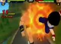 Gohan's Bakuretsu Ranma rush in Budokai Tenkaichi 2