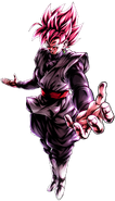 Character Illustration render of Super Saiyan Rosé Goku Black