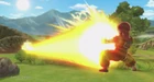 Krillin fires his Scatter Kamehameha in Xenoverse