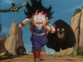 Goku Jr. running